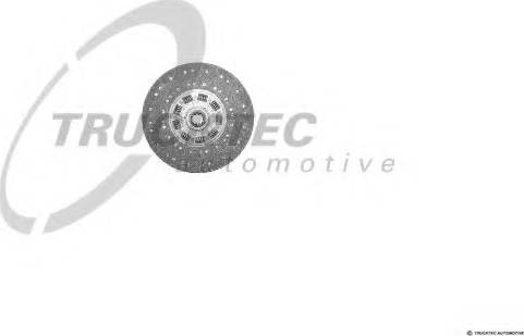 Trucktec Automotive 04.23.104 - Disque d'embrayage cwaw.fr