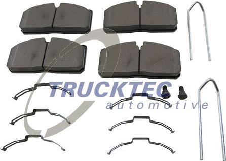 Trucktec Automotive 05.35.040 - Kit de plaquettes de frein, frein à disque cwaw.fr