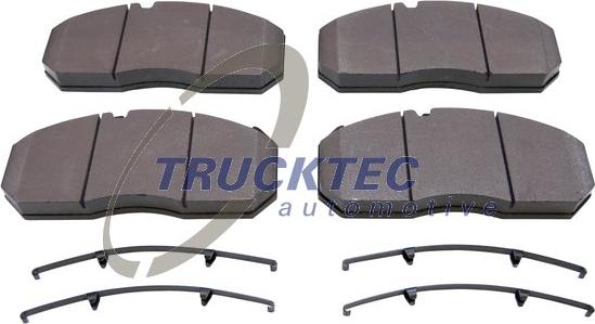 Trucktec Automotive 05.35.020 - Kit de plaquettes de frein, frein à disque cwaw.fr