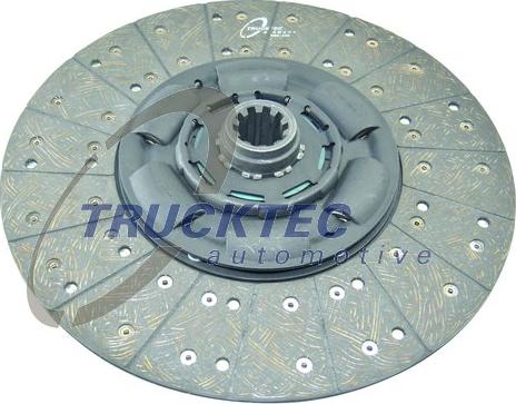 Trucktec Automotive 05.23.004 - Disque d'embrayage cwaw.fr