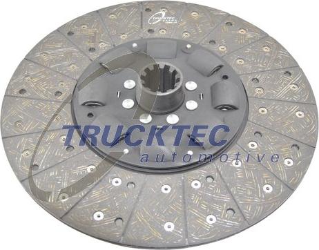 Trucktec Automotive 05.23.101 - Disque d'embrayage cwaw.fr