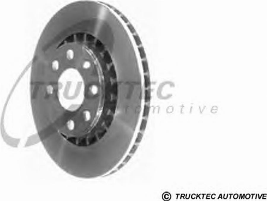 Trucktec Automotive 0635006 - Disque de frein cwaw.fr