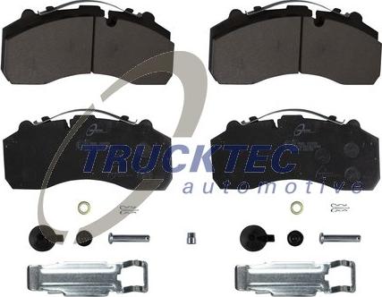 Trucktec Automotive 01.35.211 - Kit de plaquettes de frein, frein à disque cwaw.fr