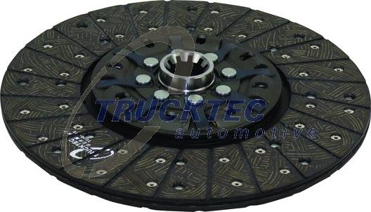 Trucktec Automotive 01.23.117 - Disque d'embrayage cwaw.fr