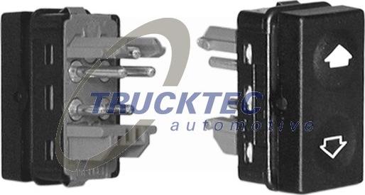 Trucktec Automotive 08.61.001 - Interrupteur, lève-vitre cwaw.fr