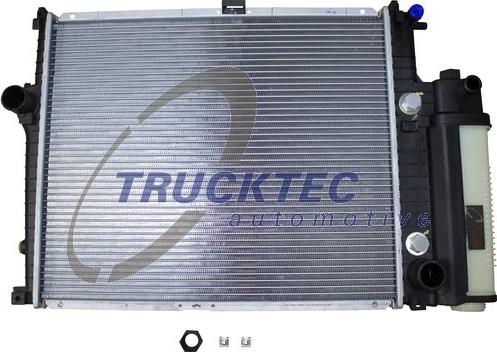 Trucktec Automotive 08.11.043 - Radiateur, refroidissement du moteur cwaw.fr