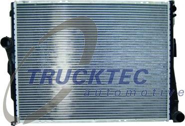 Trucktec Automotive 08.11.027 - Radiateur, refroidissement du moteur cwaw.fr