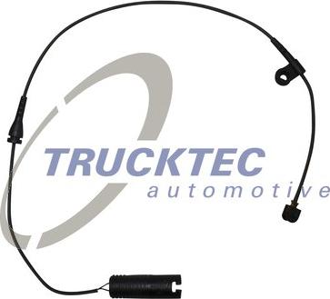 Trucktec Automotive 08.34.009 - Contact d'avertissement, usure des plaquettes de frein cwaw.fr