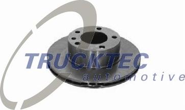 Trucktec Automotive 08.34.072 - Disque de frein cwaw.fr