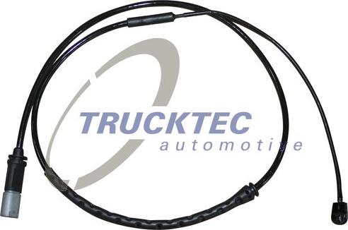 Trucktec Automotive 08.34.198 - Contact d'avertissement, usure des plaquettes de frein cwaw.fr