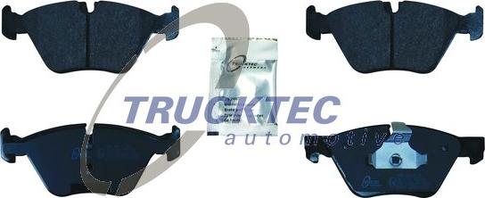 Trucktec Automotive 08.34.192 - Kit de plaquettes de frein, frein à disque cwaw.fr