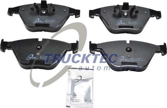 Trucktec Automotive 08.34.157 - Kit de plaquettes de frein, frein à disque cwaw.fr