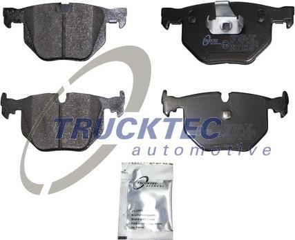 Trucktec Automotive 08.34.105 - Kit de plaquettes de frein, frein à disque cwaw.fr