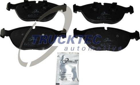 Trucktec Automotive 08.34.108 - Kit de plaquettes de frein, frein à disque cwaw.fr