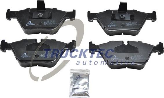 Trucktec Automotive 08.34.103 - Kit de plaquettes de frein, frein à disque cwaw.fr