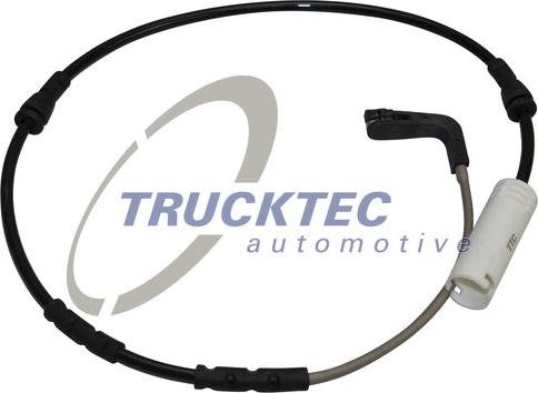 Trucktec Automotive 08.34.124 - Contact d'avertissement, usure des plaquettes de frein cwaw.fr