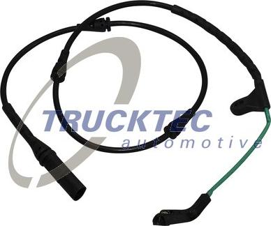 Trucktec Automotive 08.34.126 - Contact d'avertissement, usure des plaquettes de frein cwaw.fr