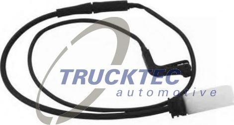 Trucktec Automotive 08.34.123 - Contact d'avertissement, usure des plaquettes de frein cwaw.fr