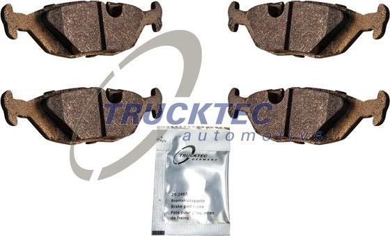 Trucktec Automotive 08.35.045 - Kit de plaquettes de frein, frein à disque cwaw.fr