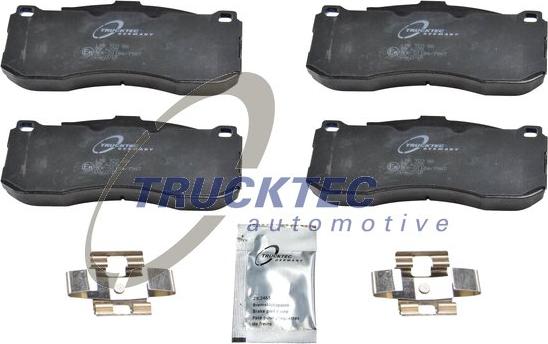 Trucktec Automotive 08.35.042 - Kit de plaquettes de frein, frein à disque cwaw.fr