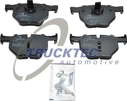 Trucktec Automotive 08.35.129 - Kit de plaquettes de frein, frein à disque cwaw.fr