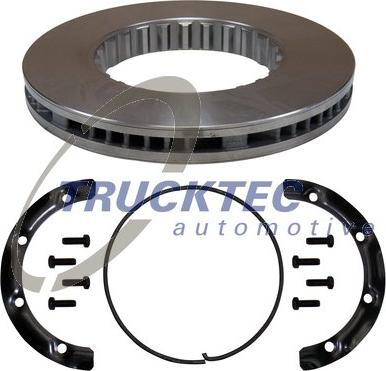 Trucktec Automotive 03.35.046 - Disque de frein cwaw.fr