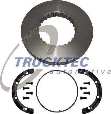 Trucktec Automotive 03.35.042 - Disque de frein cwaw.fr