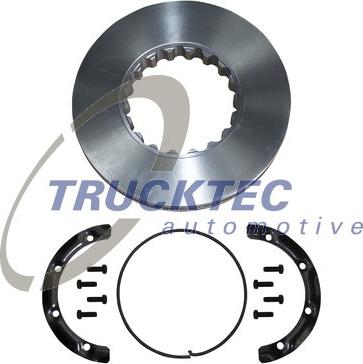 Trucktec Automotive 03.35.047 - Disque de frein cwaw.fr