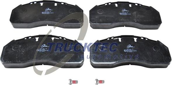 Trucktec Automotive 03.35.037 - Kit de plaquettes de frein, frein à disque cwaw.fr