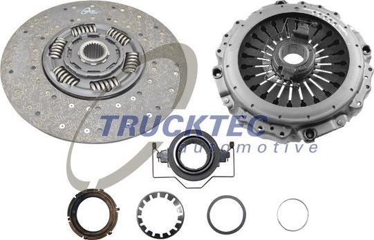 Trucktec Automotive 03.23.142 - Kit d'embrayage cwaw.fr