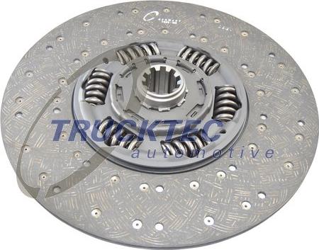 Trucktec Automotive 03.23.104 - Disque d'embrayage cwaw.fr