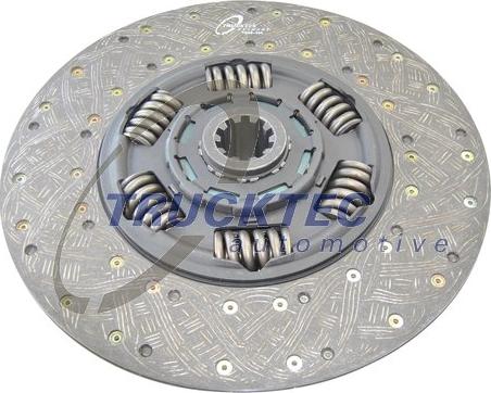 Trucktec Automotive 03.23.120 - Disque d'embrayage cwaw.fr