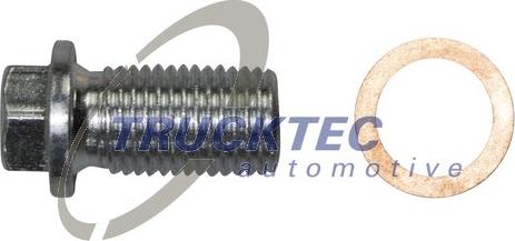 Trucktec Automotive 02.43.264 - Vis-bouchon, carter d'huile cwaw.fr