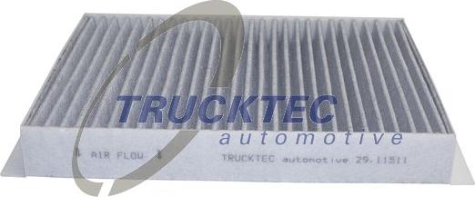 Trucktec Automotive 02.59.200 - Filtre, air de l'habitacle cwaw.fr