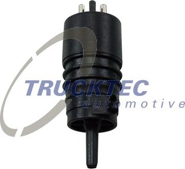 Trucktec Automotive 02.61.004 - Pompe d'eau de nettoyage, nettoyage des phares cwaw.fr