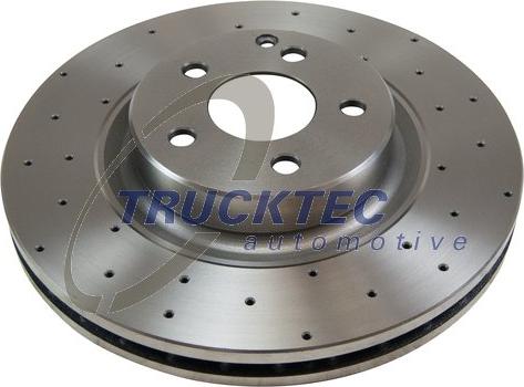 Trucktec Automotive 02.35.456 - Disque de frein cwaw.fr