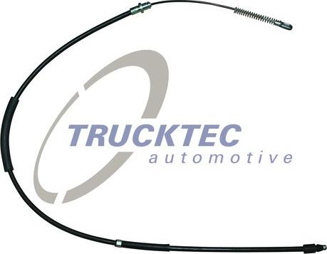 Trucktec Automotive 02.35.415 - Tirette à câble, frein de stationnement cwaw.fr