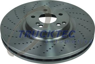 Trucktec Automotive 02.35.483 - Disque de frein cwaw.fr