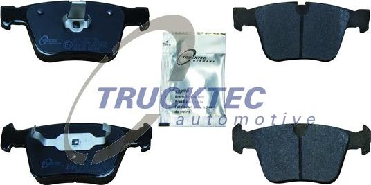 Trucktec Automotive 02.35.430 - Kit de plaquettes de frein, frein à disque cwaw.fr