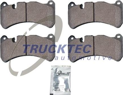 Trucktec Automotive 02.35.429 - Kit de plaquettes de frein, frein à disque cwaw.fr