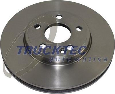 Trucktec Automotive 02.35.553 - Disque de frein cwaw.fr