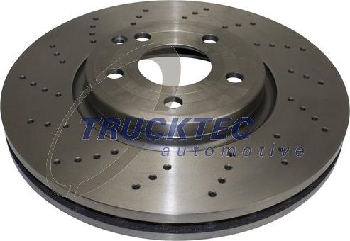 Trucktec Automotive 02.35.560 - Disque de frein cwaw.fr