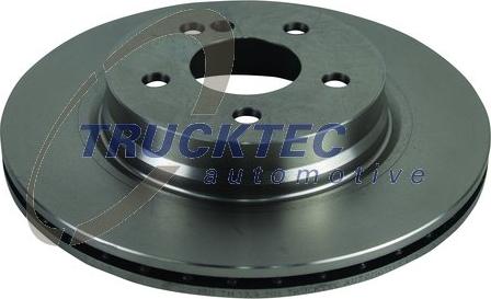 Trucktec Automotive 02.35.501 - Disque de frein cwaw.fr