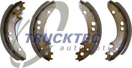 Trucktec Automotive 02.35.502 - Kit de garnitures de frein, frein à tambour cwaw.fr