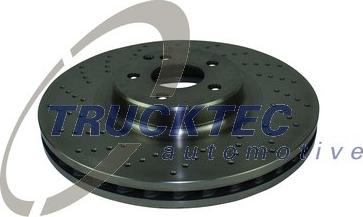 Trucktec Automotive 02.35.521 - Disque de frein cwaw.fr