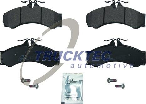 Trucktec Automotive 02.35.083 - Kit de plaquettes de frein, frein à disque cwaw.fr