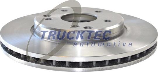 Trucktec Automotive 02.35.027 - Disque de frein cwaw.fr