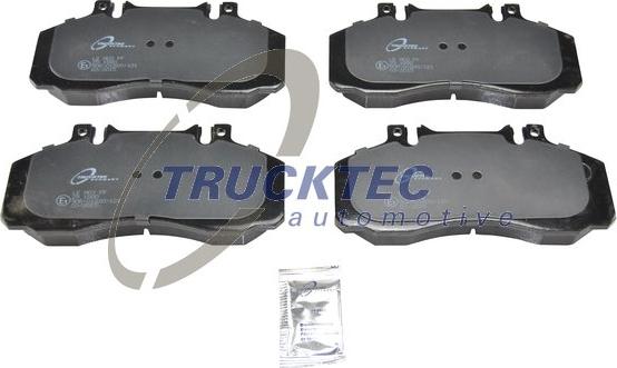 Trucktec Automotive 02.35.146 - Kit de plaquettes de frein, frein à disque cwaw.fr