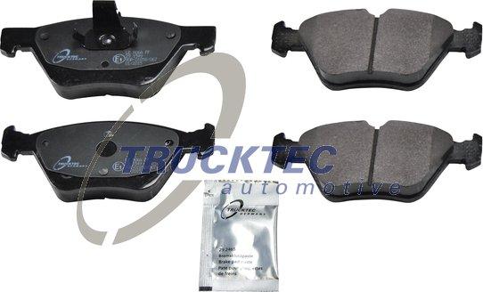 Trucktec Automotive 02.35.105 - Kit de plaquettes de frein, frein à disque cwaw.fr