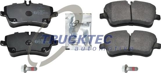 Trucktec Automotive 02.35.108 - Kit de plaquettes de frein, frein à disque cwaw.fr